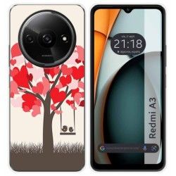 Funda Silicona para Xiaomi Redmi A3 diseño Pajaritos Dibujos