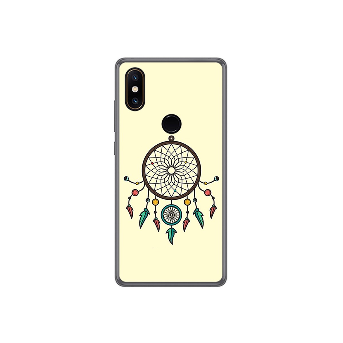 Funda Gel Tpu para Xiaomi Mi Mix 2S Diseño Atrapasueños Dibujos