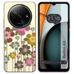 Funda Silicona para Xiaomi Redmi A3 diseño Primavera En Flor Dibujos