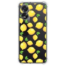 Funda Silicona Antigolpes para Oppo A18 diseño Limones Dibujos