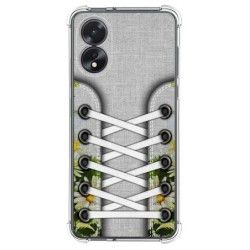 Funda Silicona Antigolpes para Oppo A18 diseño Zapatillas 08 Dibujos