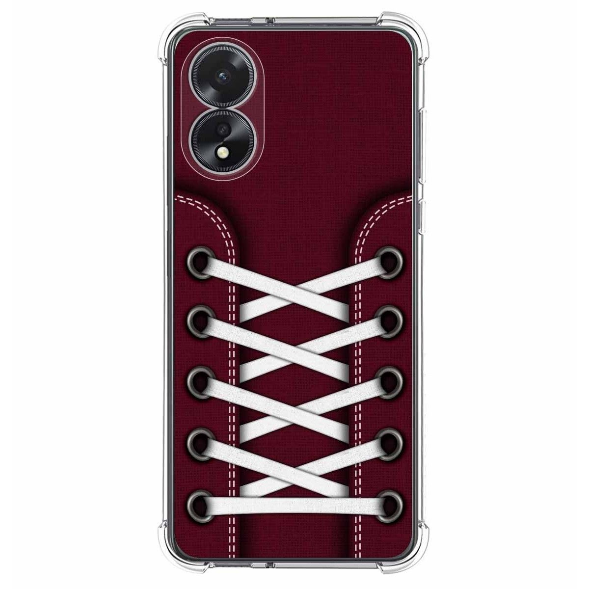 Funda Silicona Antigolpes para Oppo A18 diseño Zapatillas 17 Dibujos