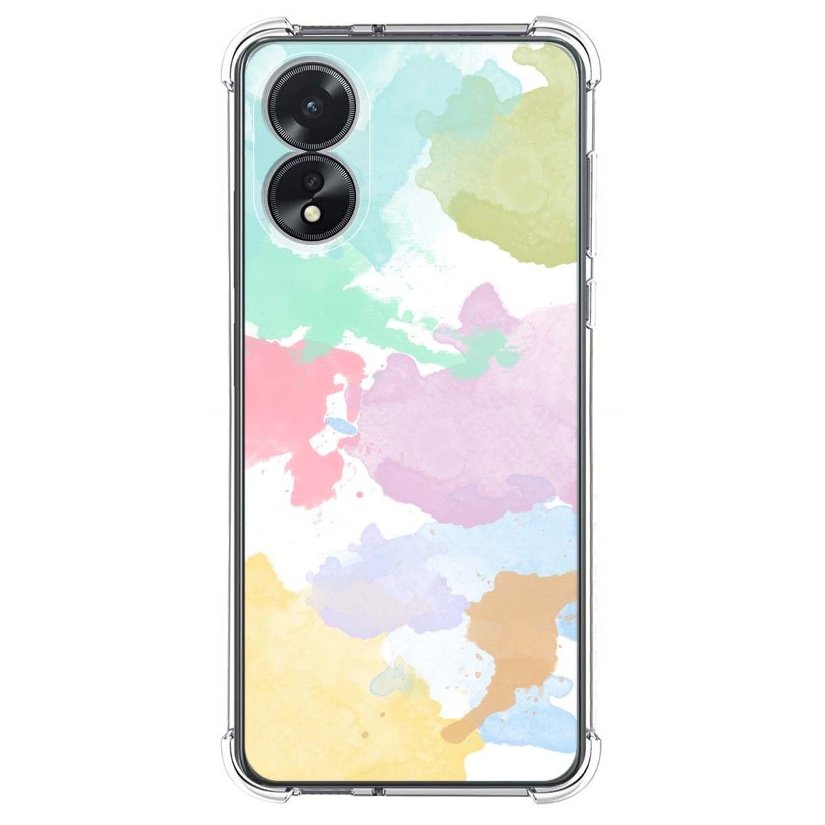 Funda Silicona Antigolpes para Oppo A18 diseño Acuarela 11 Dibujos