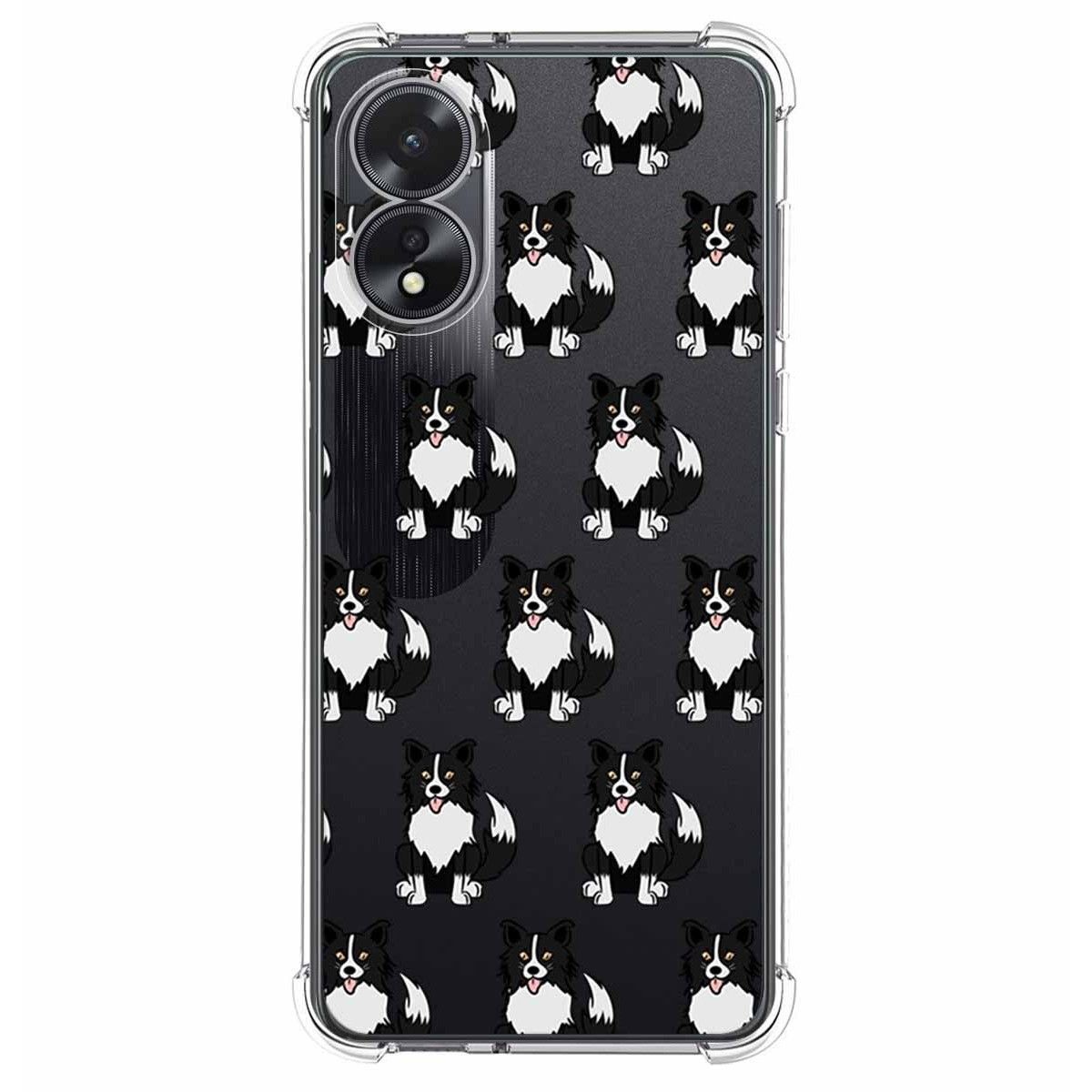 Funda Silicona Antigolpes para Oppo A18 diseño Perros 07 Dibujos