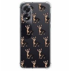 Funda Silicona Antigolpes para Oppo A18 diseño Perros 11 Dibujos