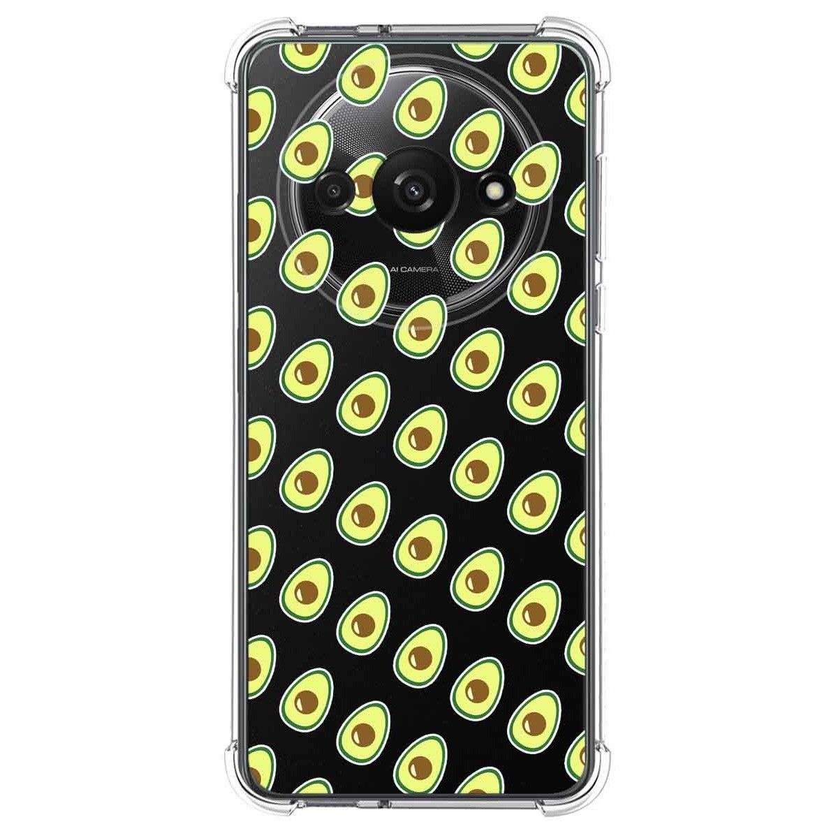 Funda Silicona Antigolpes para Xiaomi Redmi A3 diseño Aguacate Dibujos