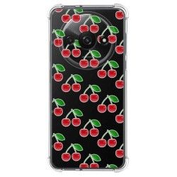 Funda Silicona Antigolpes para Xiaomi Redmi A3 diseño Cerezas Dibujos