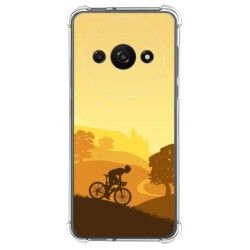Funda Silicona Antigolpes para Xiaomi Redmi A3 diseño Ciclista Dibujos