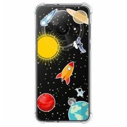 Funda Silicona Antigolpes para Xiaomi Redmi A3 diseño Espacio Dibujos
