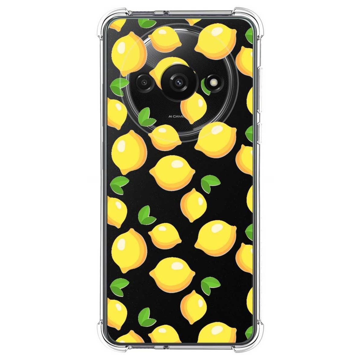 Funda Silicona Antigolpes para Xiaomi Redmi A3 diseño Limones Dibujos