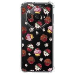 Funda Silicona Antigolpes para Xiaomi Redmi A3 diseño Muffins Dibujos