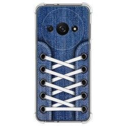 Funda Silicona Antigolpes para Xiaomi Redmi A3 diseño Zapatillas 01 Dibujos