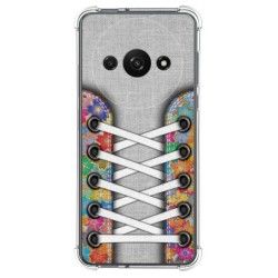 Funda Silicona Antigolpes para Xiaomi Redmi A3 diseño Zapatillas 04 Dibujos