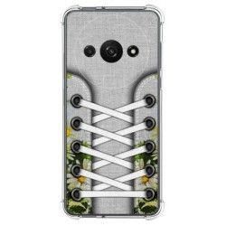 Funda Silicona Antigolpes para Xiaomi Redmi A3 diseño Zapatillas 08 Dibujos