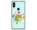 Funda Gel Tpu para Xiaomi Mi Mix 2S Diseño Familia Dibujos