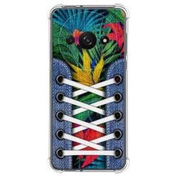 Funda Silicona Antigolpes para Xiaomi Redmi A3 diseño Zapatillas 12 Dibujos