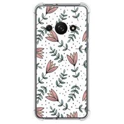 Funda Silicona Antigolpes para Xiaomi Redmi A3 diseño Flores 01 Dibujos