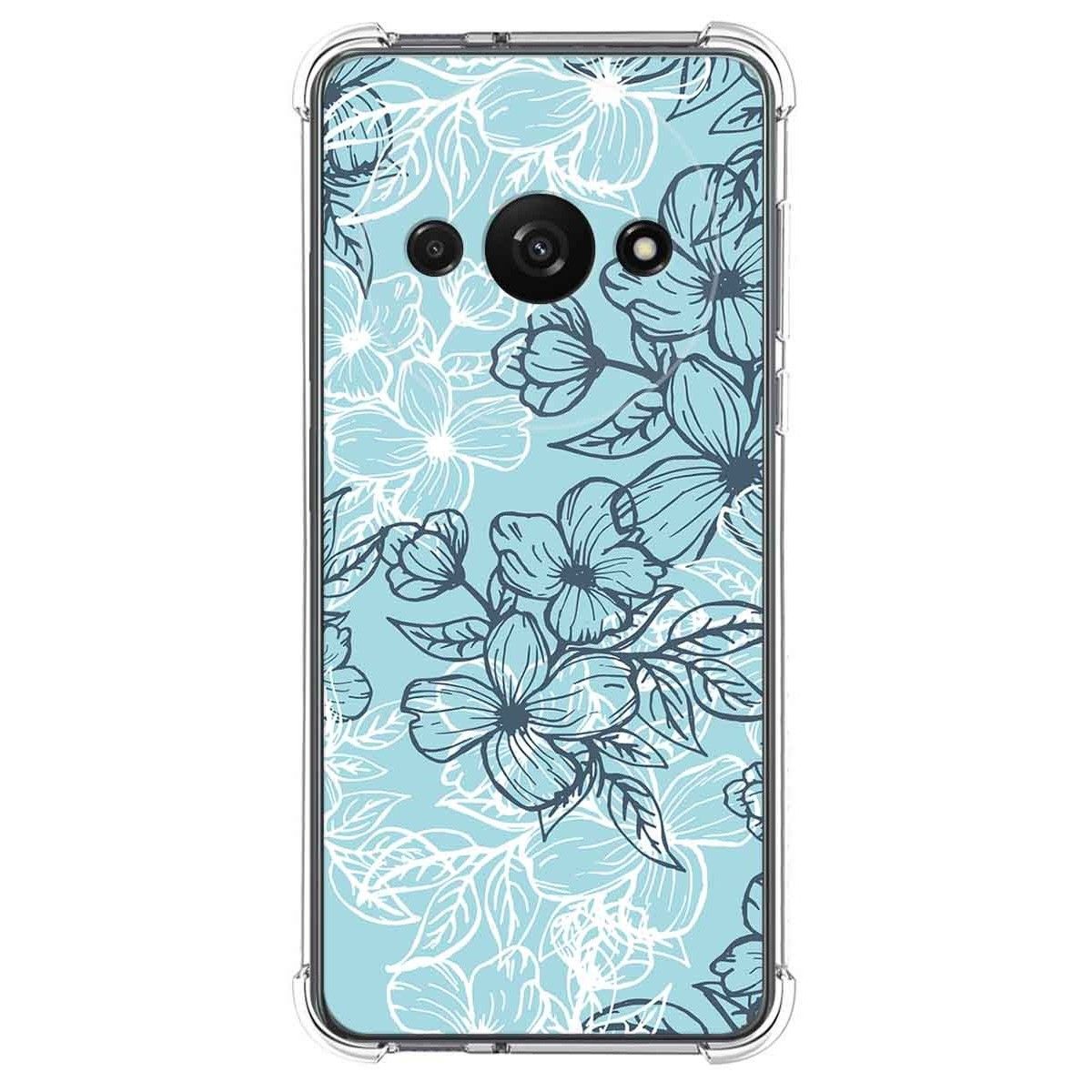 Funda Silicona Antigolpes para Xiaomi Redmi A3 diseño Flores 03 Dibujos