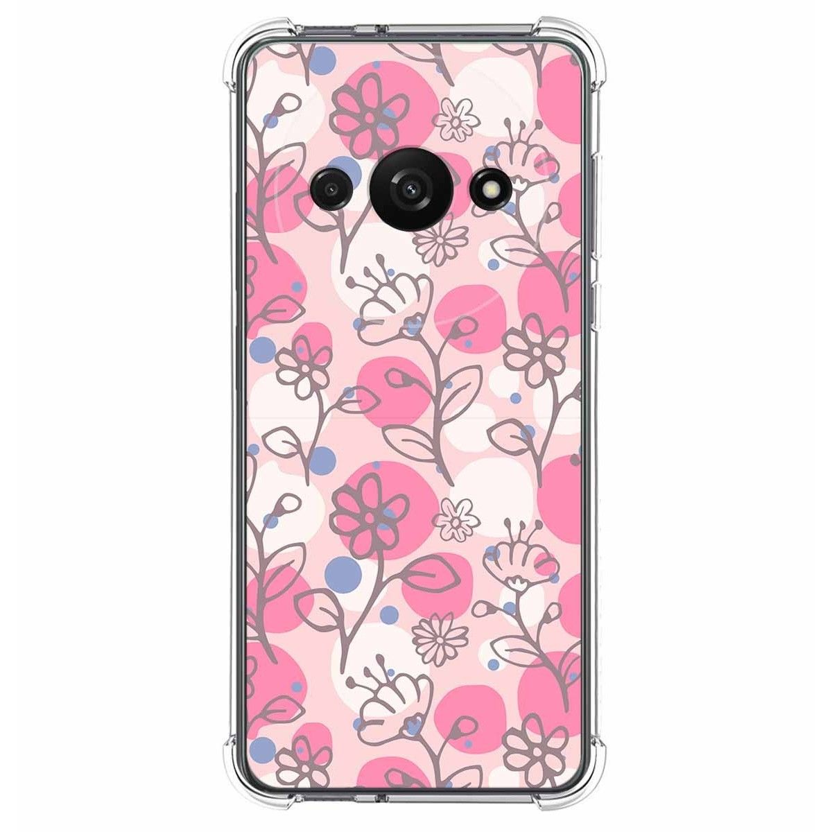 Funda Silicona Antigolpes para Xiaomi Redmi A3 diseño Flores 07 Dibujos