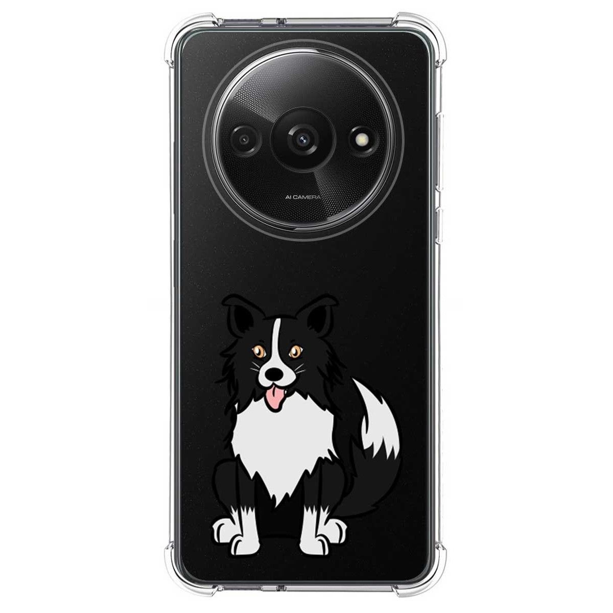 Funda Silicona Antigolpes para Xiaomi Redmi A3 diseño Perros 01 Dibujos