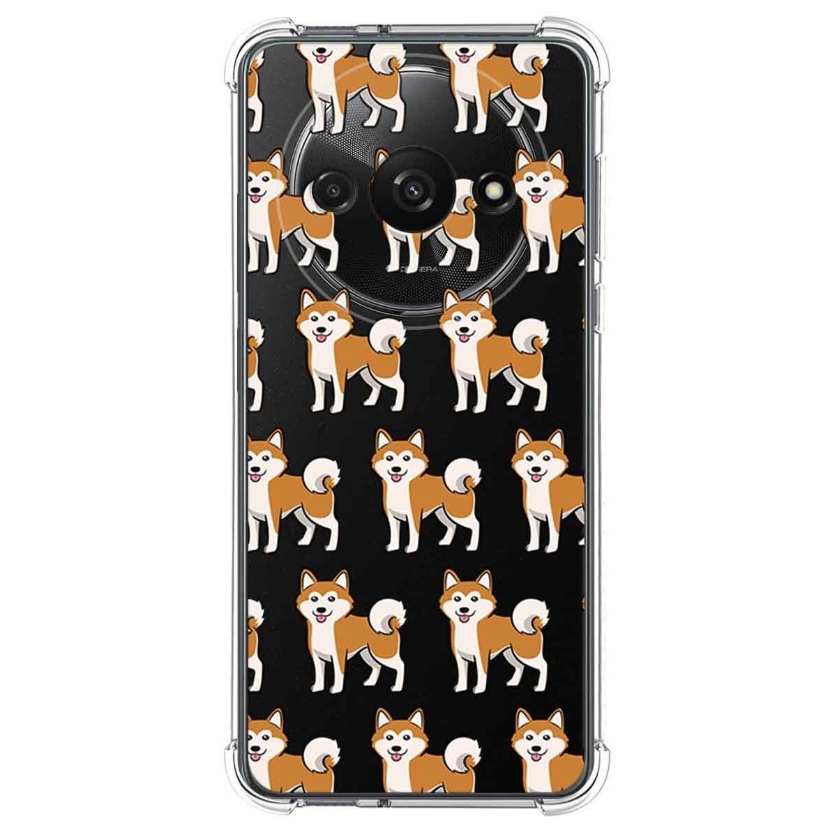 Funda Silicona Antigolpes para Xiaomi Redmi A3 diseño Perros 08 Dibujos