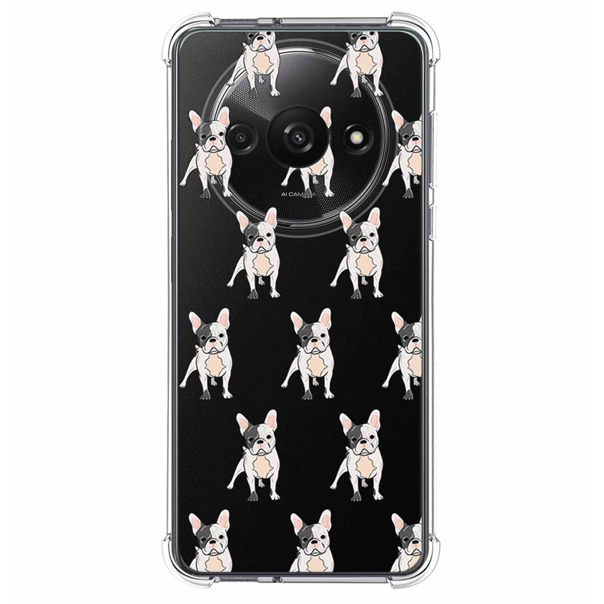 Funda Silicona Antigolpes para Xiaomi Redmi A3 diseño Perros 12 Dibujos
