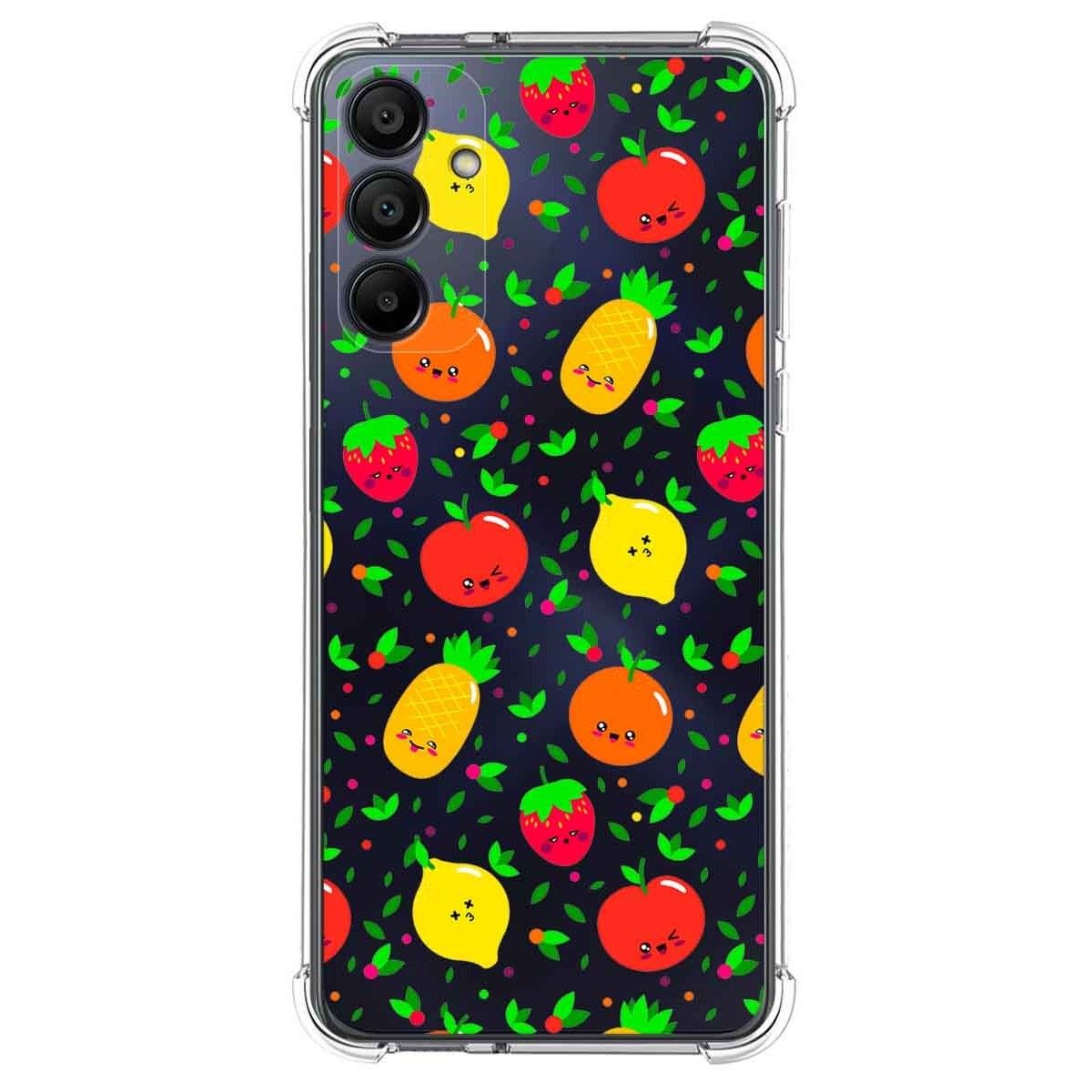 Funda Silicona Antigolpes para Samsung Galaxy S24 5G diseño Frutas 01 Dibujos