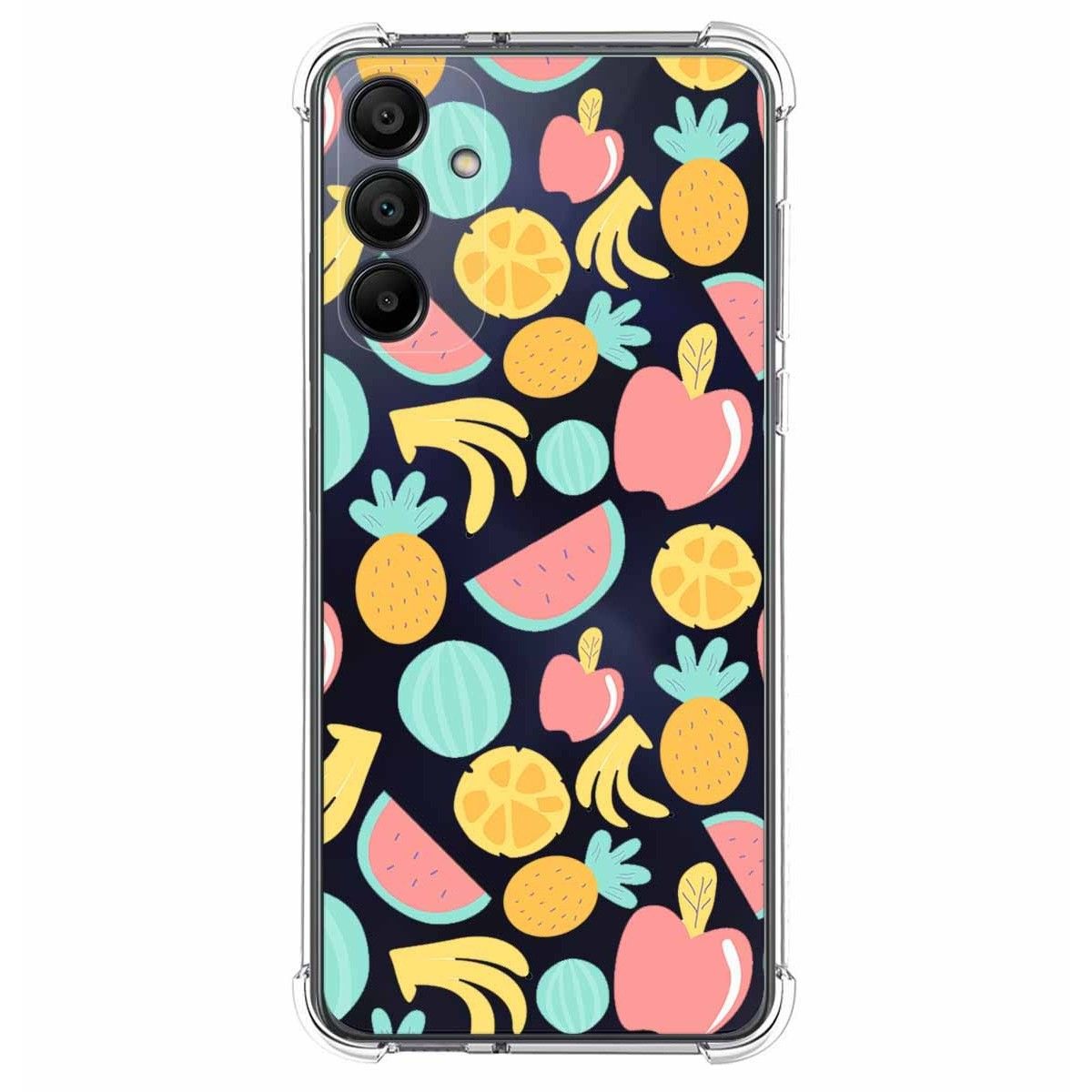 Funda Silicona Antigolpes para Samsung Galaxy S24 5G diseño Frutas 02 Dibujos