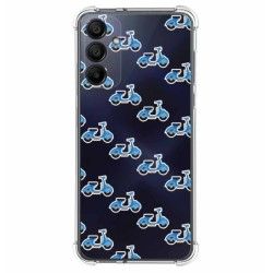 Funda Silicona Antigolpes para Samsung Galaxy S24 5G diseño Scooter Dibujos