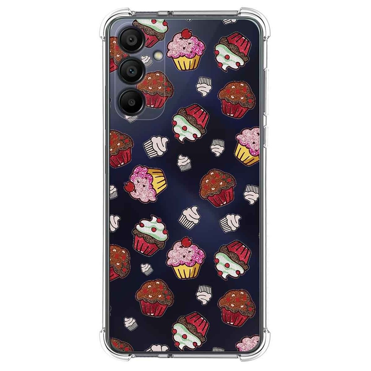 Funda Silicona Antigolpes para Samsung Galaxy S24 5G diseño Muffins Dibujos