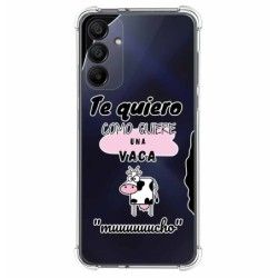 Funda Silicona Antigolpes para Samsung Galaxy S24 5G diseño Vaca Dibujos