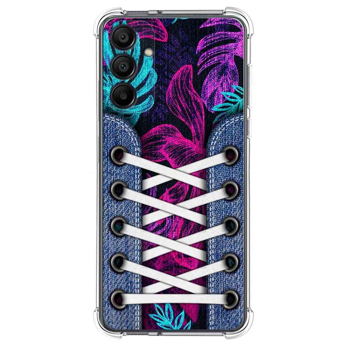 Funda Silicona Antigolpes para Samsung Galaxy S24 5G diseño Zapatillas 07 Dibujos