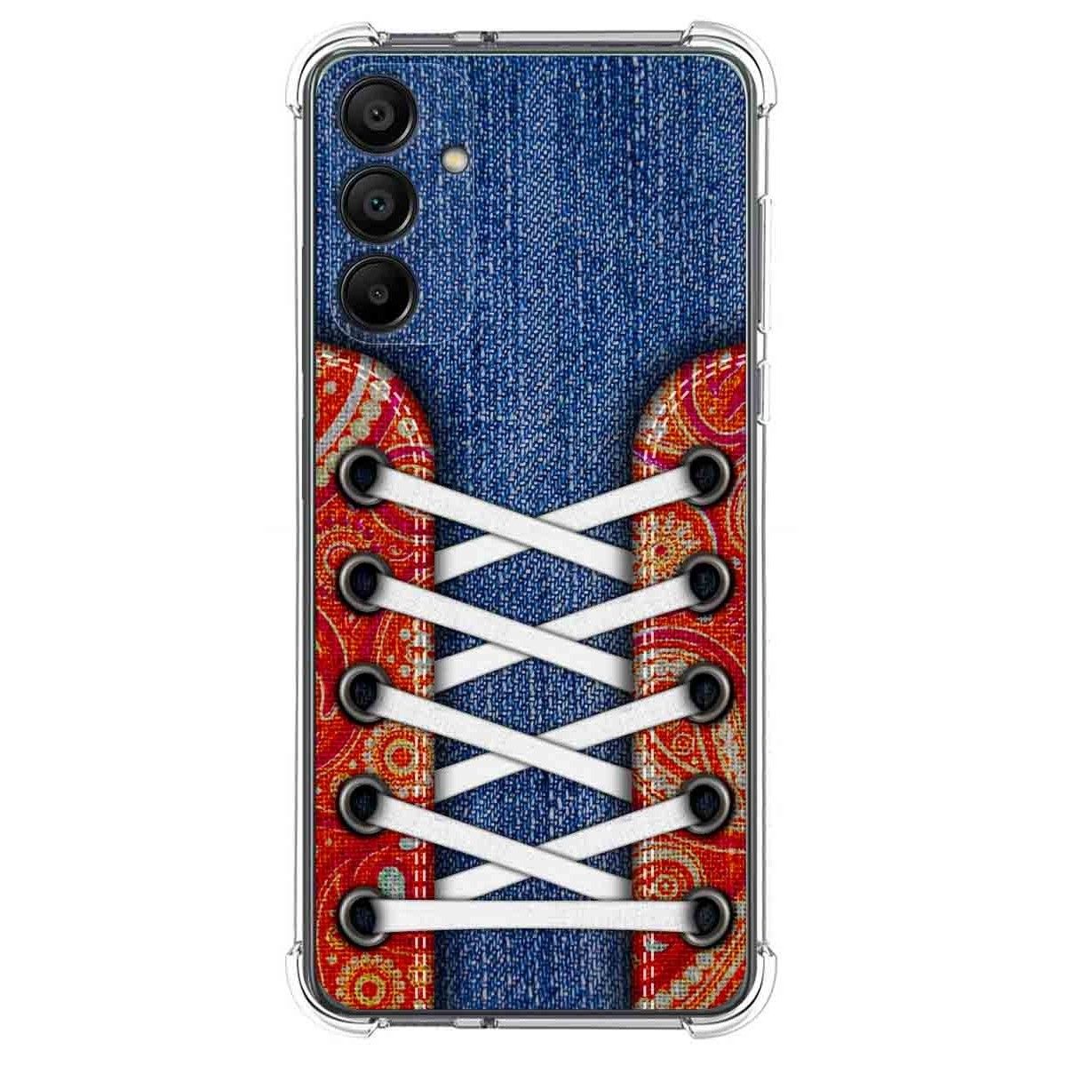Funda Silicona Antigolpes para Samsung Galaxy S24 5G diseño Zapatillas 11 Dibujos