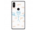 Funda Gel Tpu para Xiaomi Mi Mix 2S Diseño Informatico Dibujos