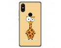Funda Gel Tpu para Xiaomi Mi Mix 2S Diseño Jirafa Dibujos