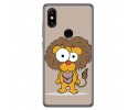 Funda Gel Tpu para Xiaomi Mi Mix 2S Diseño Leon Dibujos