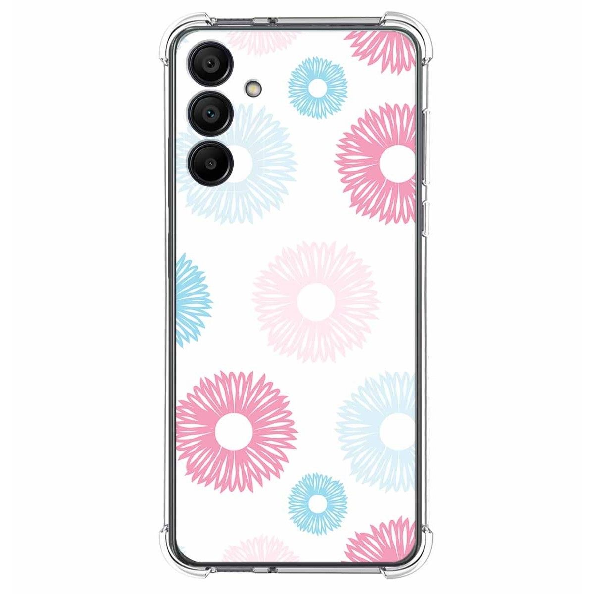Funda Silicona Antigolpes para Samsung Galaxy S24 5G diseño Flores 06 Dibujos