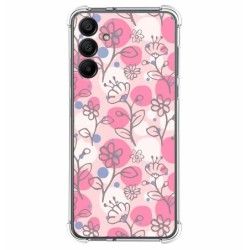 Funda Silicona Antigolpes para Samsung Galaxy S24 5G diseño Flores 07 Dibujos
