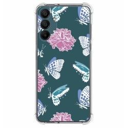 Funda Silicona Antigolpes para Samsung Galaxy S24 5G diseño Flores 10 Dibujos