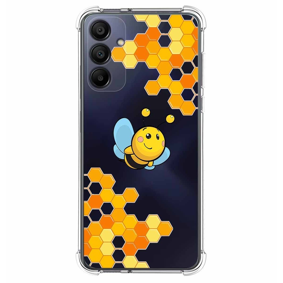 Funda Silicona Antigolpes para Samsung Galaxy S24+ Plus 5G diseño Abeja Dibujos