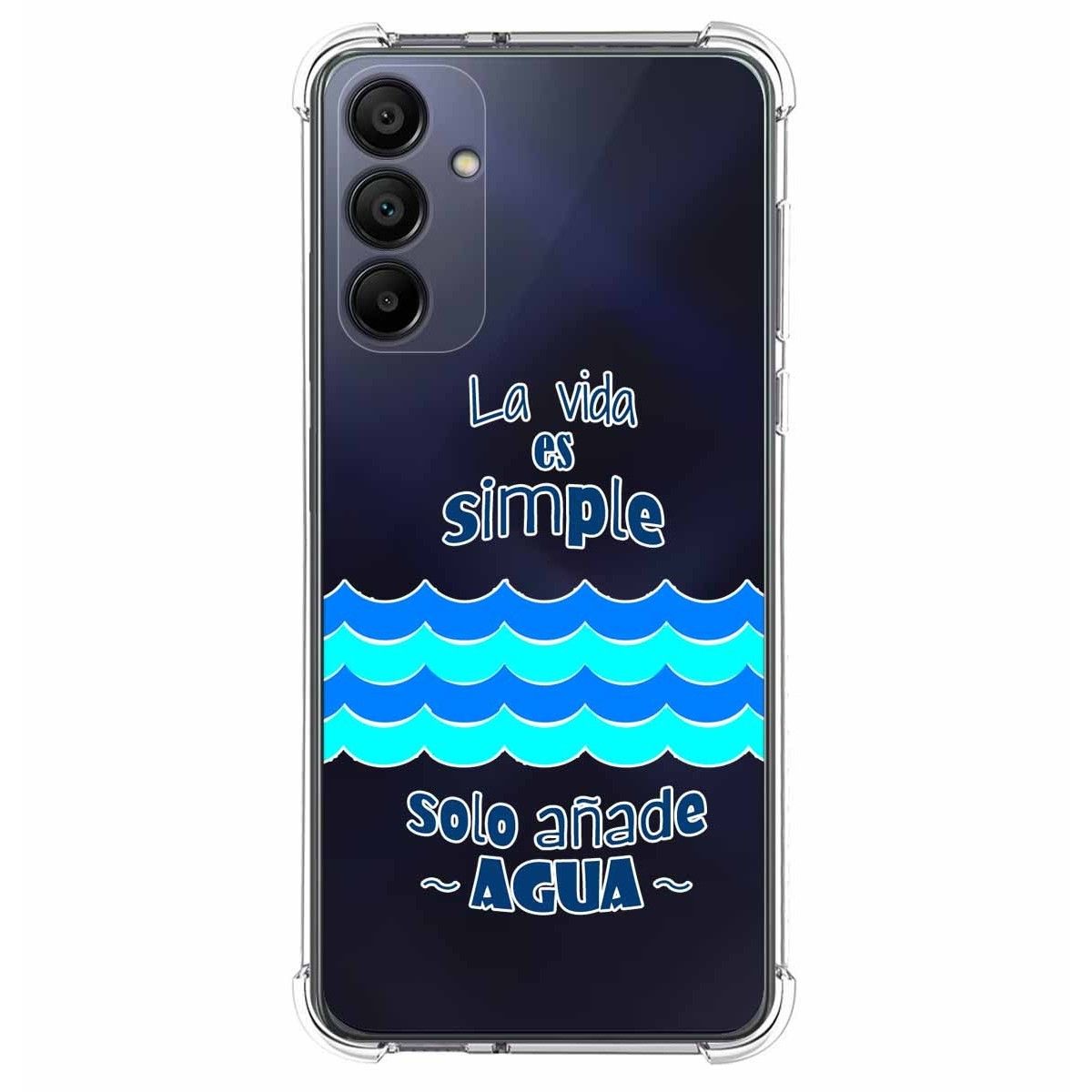 Funda Silicona Antigolpes para Samsung Galaxy S24+ Plus 5G diseño Agua Dibujos