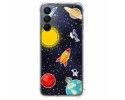 Funda Silicona Antigolpes para Samsung Galaxy S24+ Plus 5G diseño Espacio Dibujos