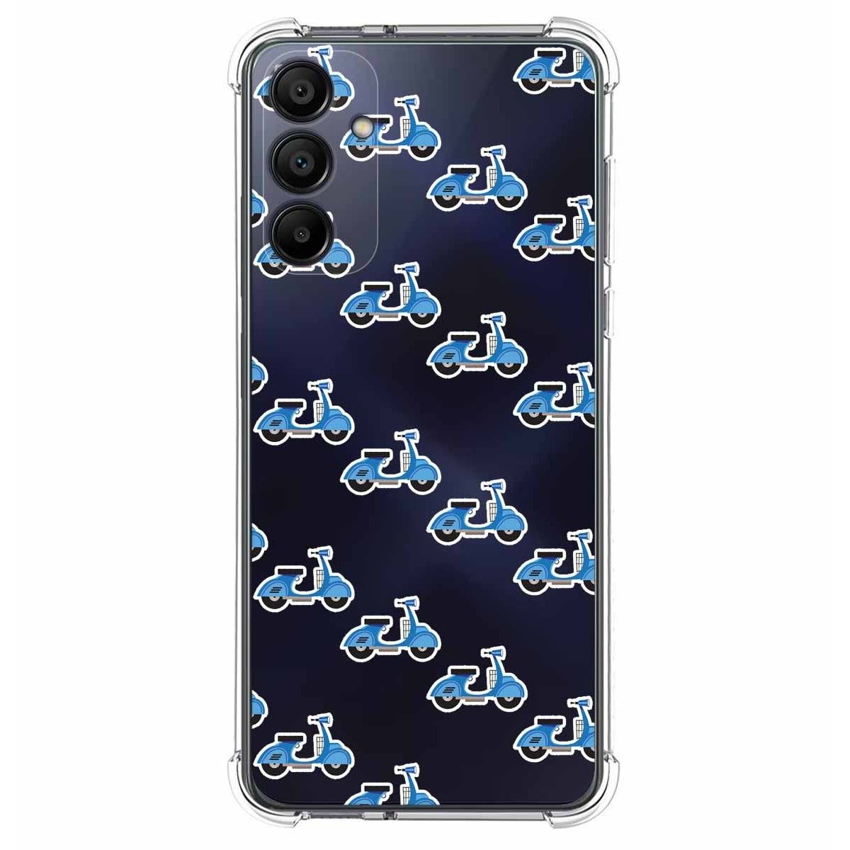 Funda Silicona Antigolpes para Samsung Galaxy S24+ Plus 5G diseño Scooter Dibujos