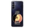 Funda Silicona Antigolpes para Samsung Galaxy S24+ Plus 5G diseño Hombre Escalada Dibujos