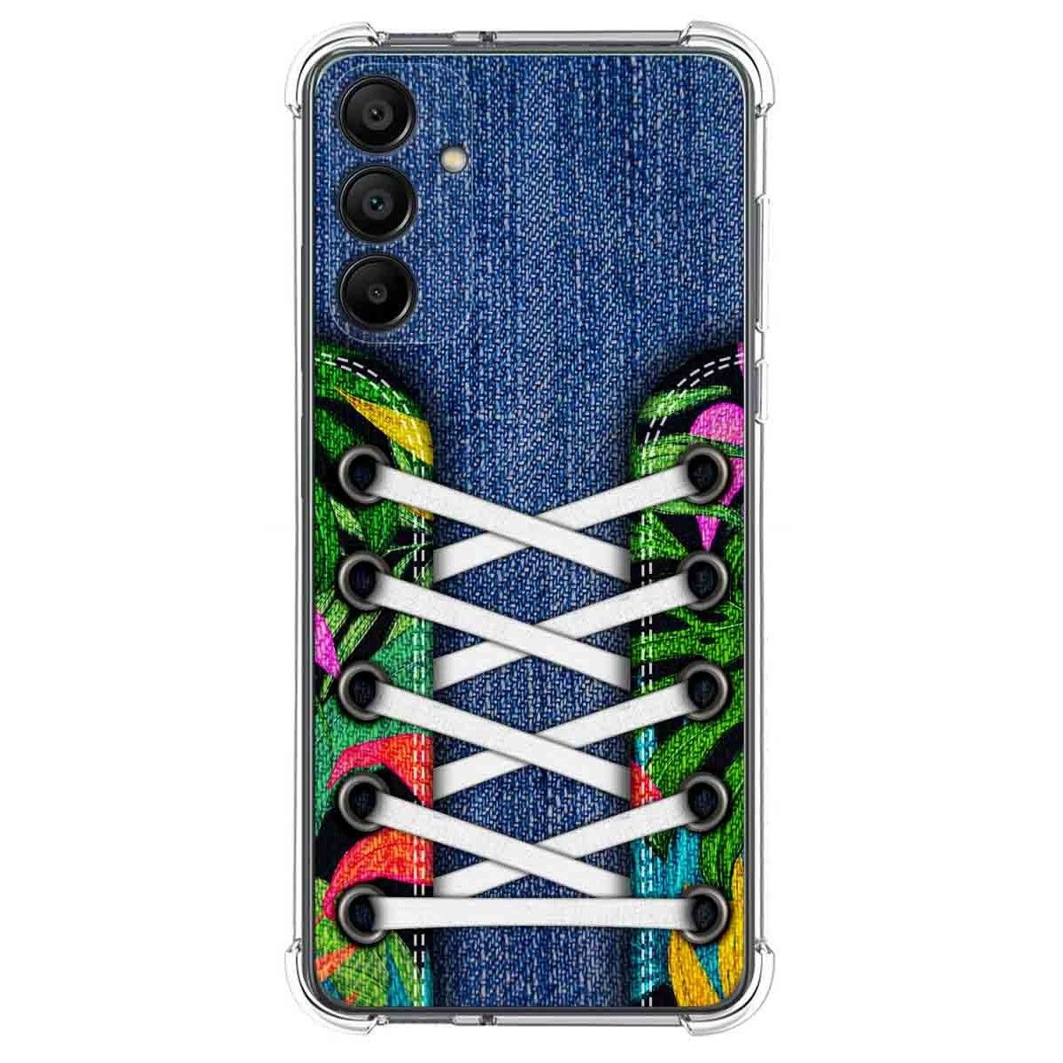 Funda Silicona Antigolpes para Samsung Galaxy S24+ Plus 5G diseño Zapatillas 13 Dibujos