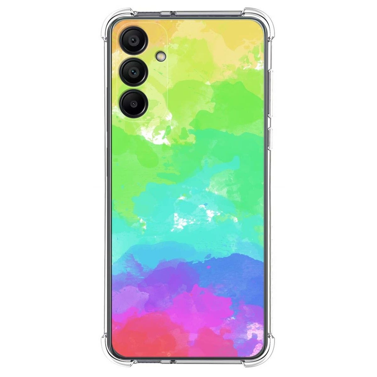 Funda Silicona Antigolpes para Samsung Galaxy S24+ Plus 5G diseño Acuarela 03 Dibujos