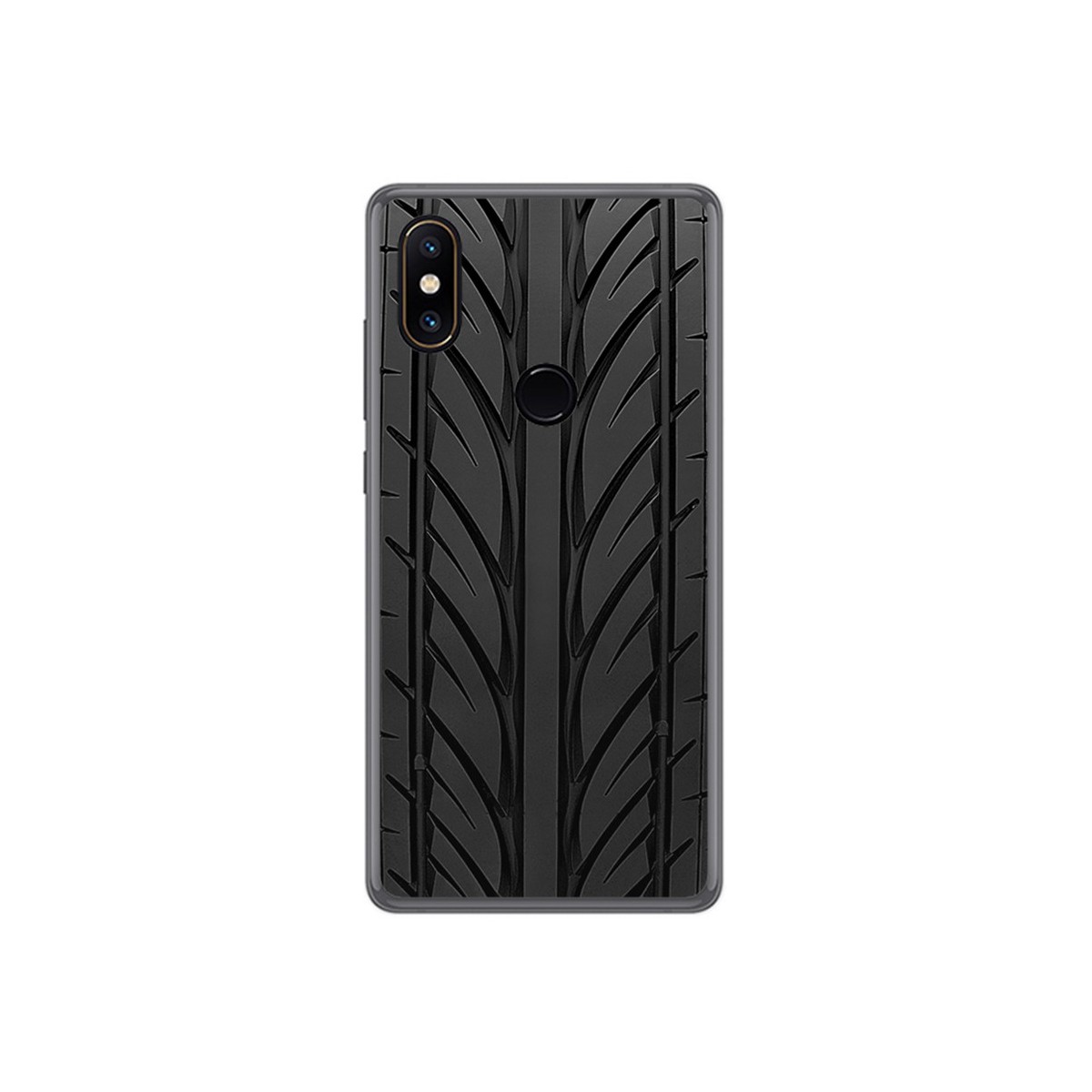 Funda Gel Tpu para Xiaomi Mi Mix 2S Diseño Neumatico Dibujos