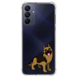 Funda Silicona Antigolpes para Samsung Galaxy S24+ Plus 5G diseño Perros 03 Dibujos