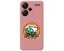 Funda Silicona Líquida Rosa para Xiaomi Redmi Note 13 Pro+ Plus 5G diseño Adventure Dibujos