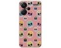 Funda Silicona Líquida Rosa para Xiaomi Redmi Note 13 Pro+ Plus 5G diseño Catrina Dibujos